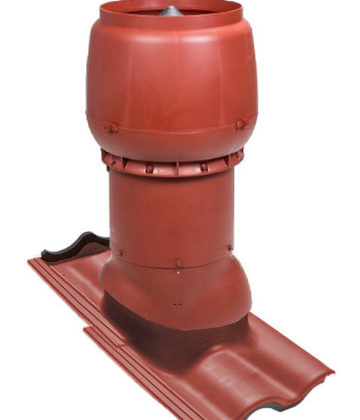 Ventilatsiooni läbiviigu komplekt XL 200 mm Punane