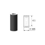 Korstnaelement Schiedel ∅115 mm 0.5m