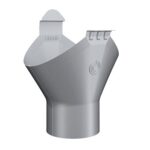 Allatuleku lehter OMV-125 Lindab