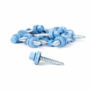 Katusekruvi 100 tk 48x28 A14 RR34 Helesinine