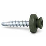 Katusekruvi Ruukki LP Torx 4,8x28 100tk RR11/Okkaroheline