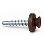 Katusekruvi Ruukki LP Torx 4.8x28 100tk RR887 Šokolaadipruun