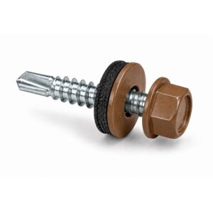 Plekiliitekruvi 4,8 x 23 mm A14 RR30 Helepruun