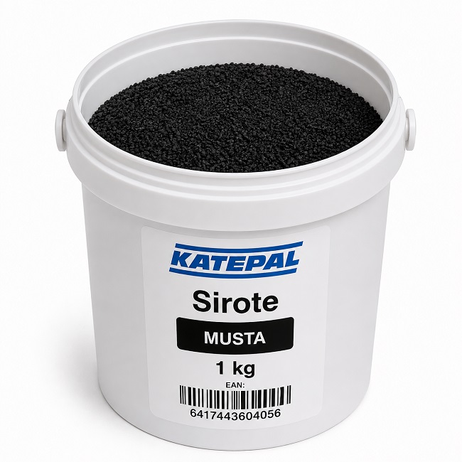 Katepal_sõelmed-must Katepal kivisõelmed 1 kg - Pilt 1